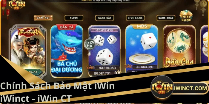 Chính Sách Bảo Mật iWin - iWinct - iWin CT 1 Chính sách bảo mật iWin