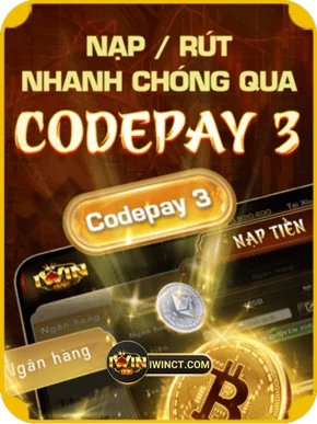 iWin - Cổng Game Thượng Lưu iWin Club: iWinct, iwinclub 11 Nạp rút nhanh chóng qua Codepay 3 tại iwinct.com
