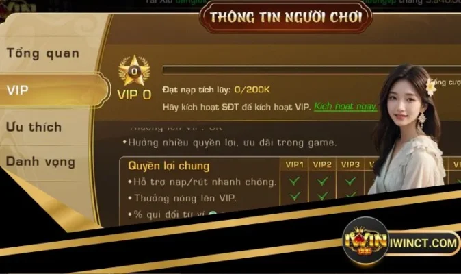 VIP Iwin Là Gì? Bật Mí 3 Quyền Lợi Khi Trở Thành VIP 5 Hiểu được VIP iWin là gì anh em nên nhanh chóng đạt được vị trí này